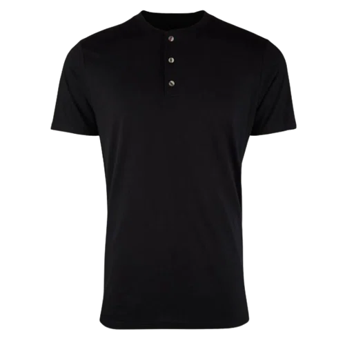 Fresh Clean Threads Short Sleeve Henley