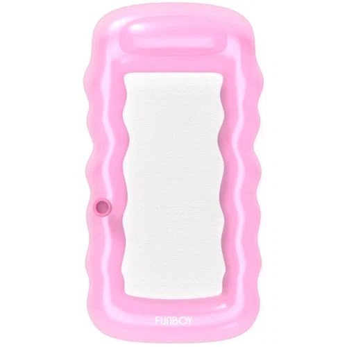 FUNBOY Clear Pink Mesh Lounger