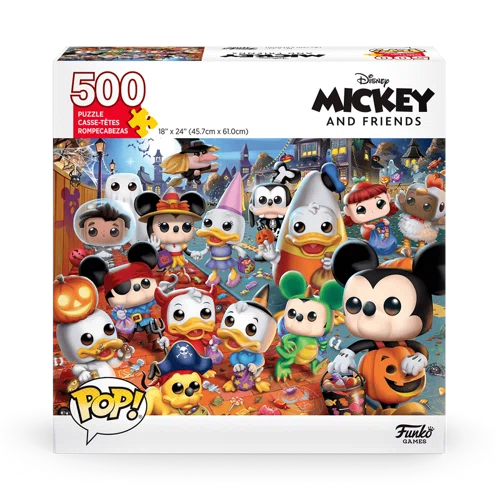 Funko Pop! Trick Or Treat Mickey And Friends Puzzle