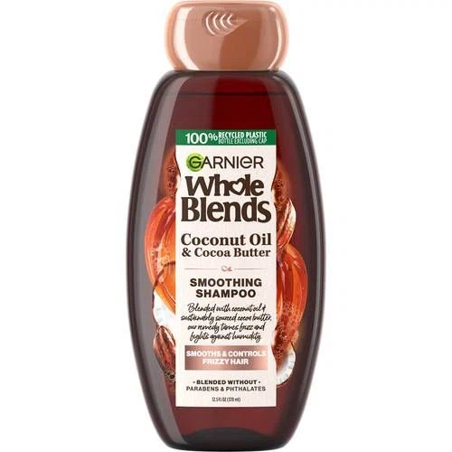 Garnier  Whole Blends Smoothing Shampoo with Coconut Oil & Cocoa Butter