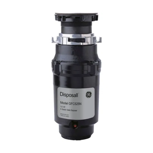 GE 1/2 HP Continuous Feed Garbage Disposer