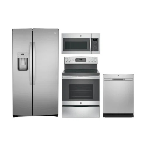 GE 21.8 Cu. Ft. CounterDepth Fingerprint Resistant SideBySide