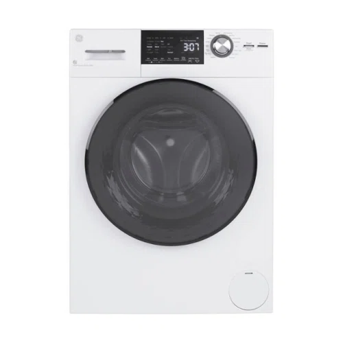 GE 2.4 Cu. Ft. Front Load Washer and Electric Dryer Combo with Steam