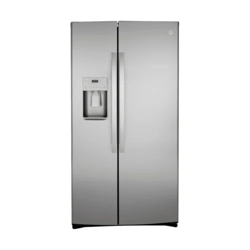 GE 25.1 Cu. Ft. Fingerprint Resistant Side-By-Side Refrigerator