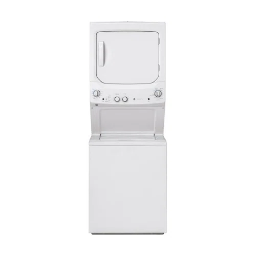 GE 3.8 Cu. Ft. Top Load Washer and 5.9 Cu. Ft. Electric Dryer Laundry Center 
