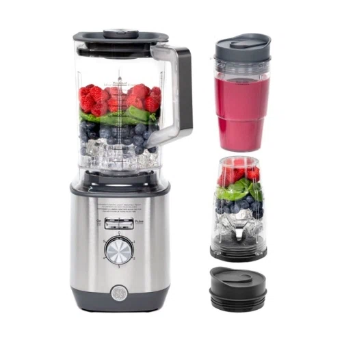 GE 5-Speed 64-Oz. Blender with Blender Cups 