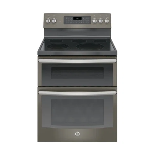 GE 6.6 Cu. Ft. Self-Cleaning Freestanding Double Oven Electric Convection Range