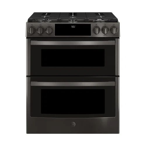 GE 6.7 Cu. Ft. Slide-In Double Oven Gas Convection Range