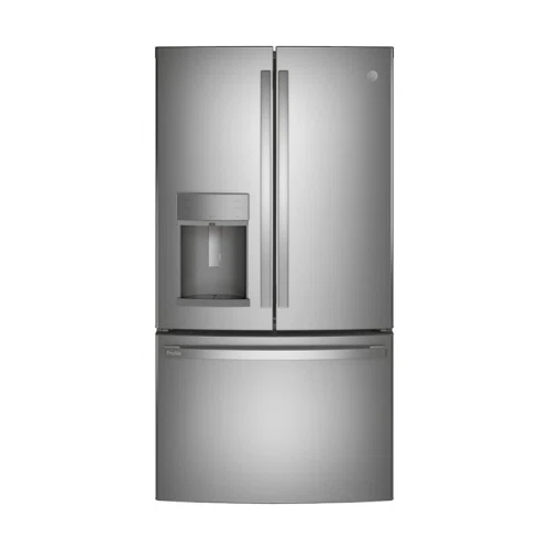 GE Profile 22.1 Cu. Ft. Fingerprint Resistant French-Door Refrigerator with Hands-Free AutoFill