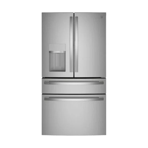 GE Profile 27.9 Cu. Ft. Smart Fingerprint Resistant 4-Door French-Door Refrigerator with Door In Door