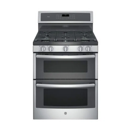 GE Profile 6.8 Cu. Ft. Self-Cleaning Freestanding Double Oven Gas Convection Range