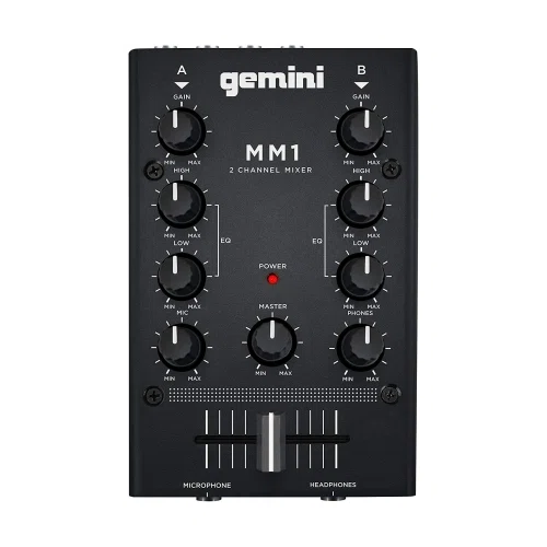 Gemini MM1 Compact DJ Mixer