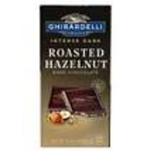 Ghirardelli Intense Dark Roasted Hazelnut Dark Chocolate Bar