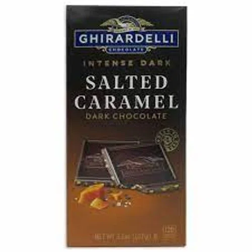 Ghirardelli Intense Dark Salted Caramel Dark Chocolate Bar