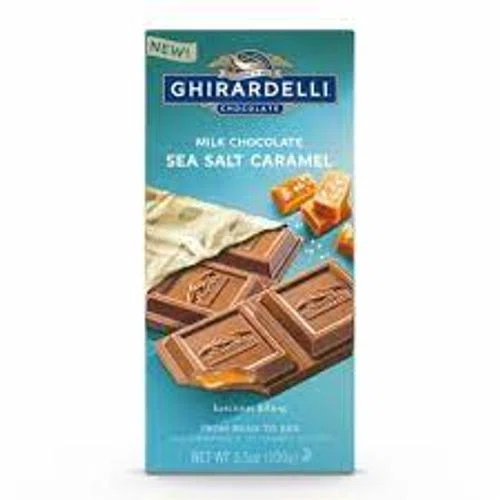 Ghirardelli Milk Chocolate Sea Salt Caramel Bar
