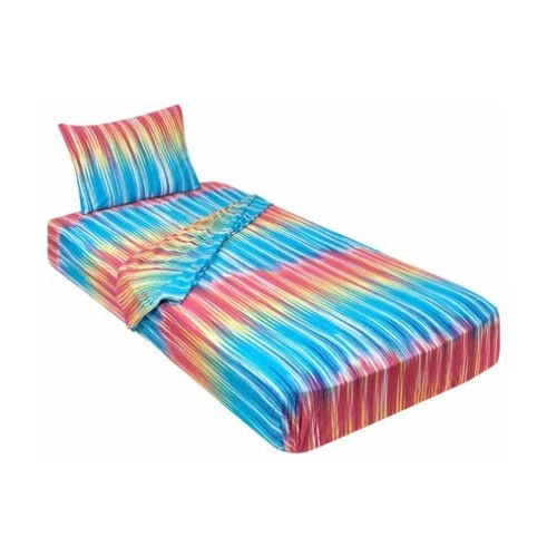 Gilbin 100% Combed T-Shirt Cotton Jersey Knit Camp Sheet Set