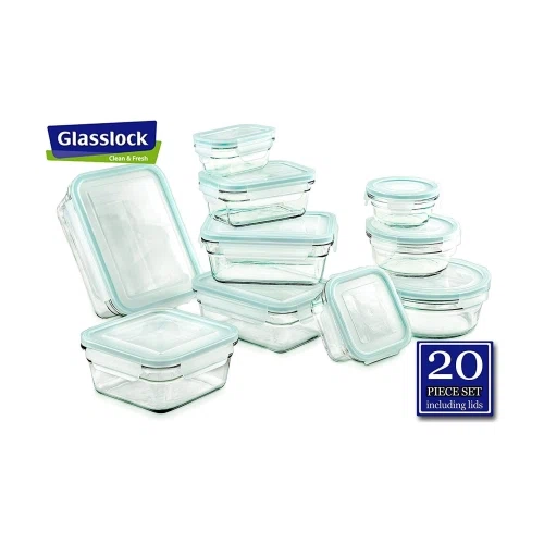 Glasslock Airtight Anti-Spill Proof Tempered Storage