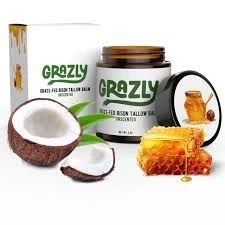 Grazly Bison Tallow & Manuka Honey Moisturizing Balm