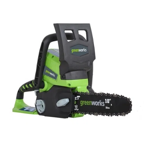 Greenworks 10 in. 24-Volt Cordless Chainsaw (Battery and Charger Not Included)