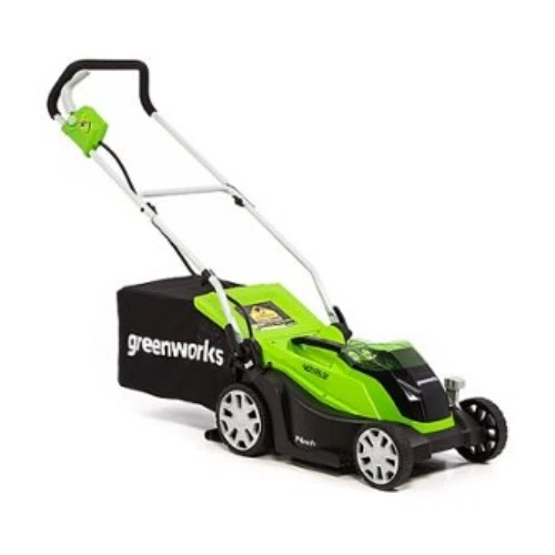 Greenworks 17 in. 40-Volt Cordless Walk Behind Lawn Mower (4.0Ah Battery and Charger Included)