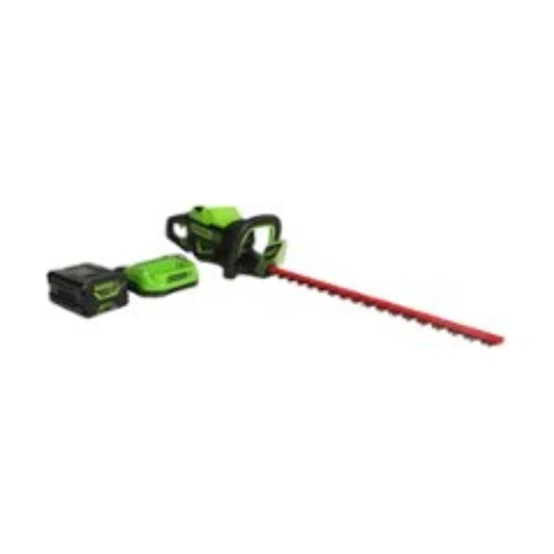 Greenworks 60-Volt 26 in. Hedge Trimmer with 2.0 Ah Battery and Charger