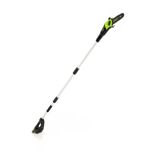 Greenworks 8 in. 40-Volt Cordless Pole Saw (3.0Ah Battery and Charger Included)