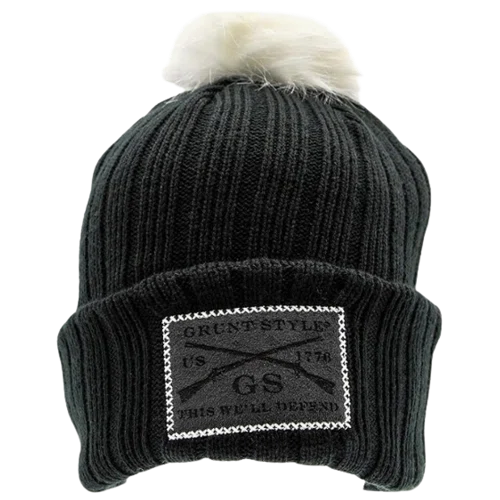 Grunt Style PomPom Beanie