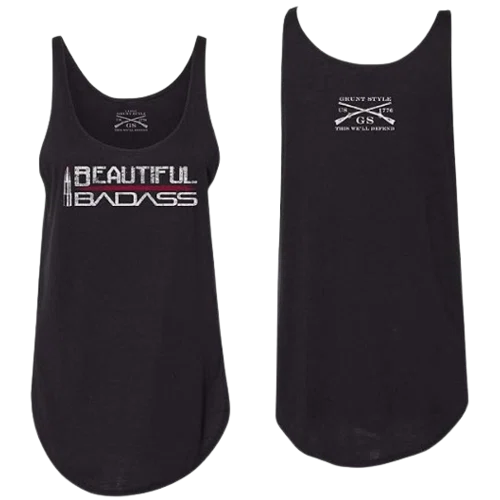 Grunt Style Women's Beautiful Badass Flowy Tank