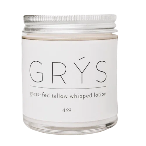 GRYS SKIN Grass-Fed Grass-Finished Whipped Tallow Face Cream