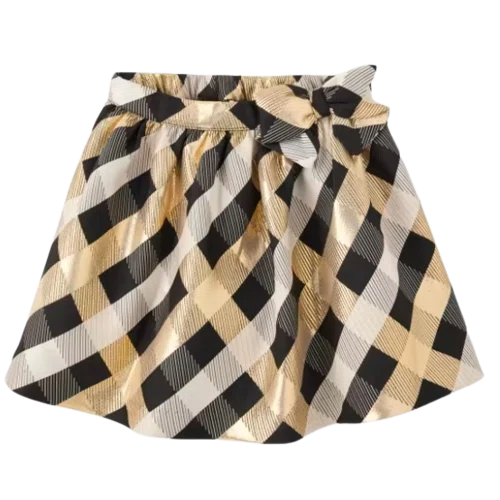 Gymboree Girls Plaid Jacquard Skirt