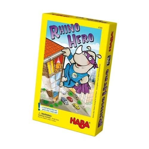 Haba Rhino Hero Stacking Cards Game