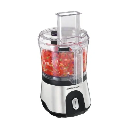 Hamilton Beach 10-Cup Food Processor With Compact Storage