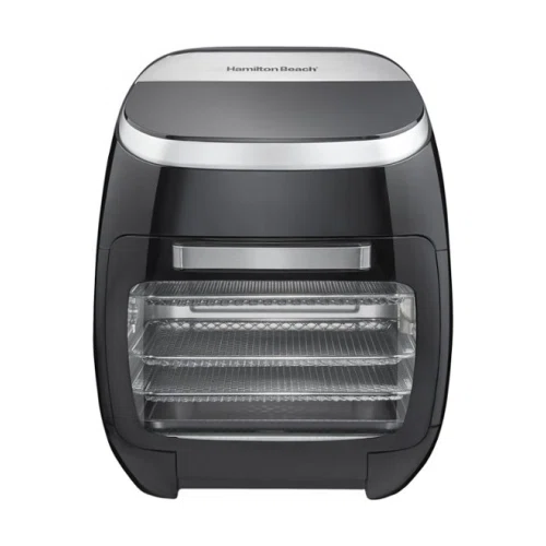 Hamilton Beach 11.6 Quart/11 Liter Digital Air Fryer With Rotisserie & Rotating Basket