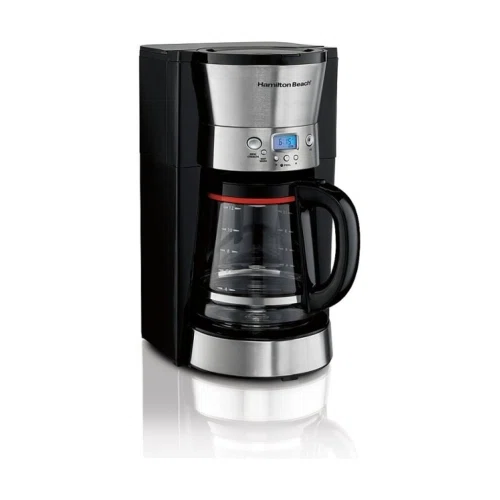 Hamilton Beach 12 Cup Programmable Coffee Maker With Cone Filter