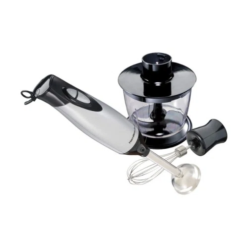 Hamilton Beach 2 Speed Hand Blender With Whisk And Chopping Bowl