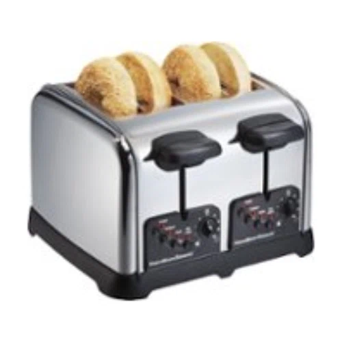 Hamilton Beach Classic Chrome 4 Slice Toaster