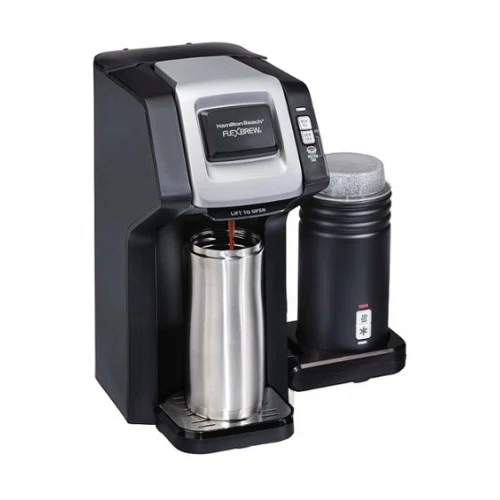 Hamilton Beach FlexBrew Dual Coffee Maker With Milk Frother