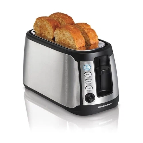 Hamilton Beach Keep Warm 4 Slice Long Slot Toaster