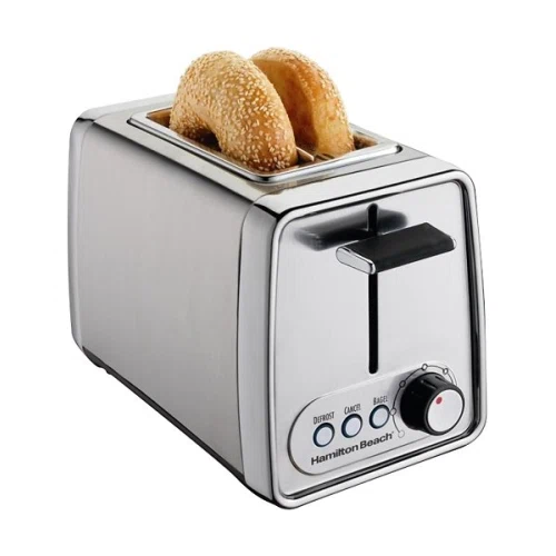 Hamilton Beach Modern Chrome 2 Slice Toaster