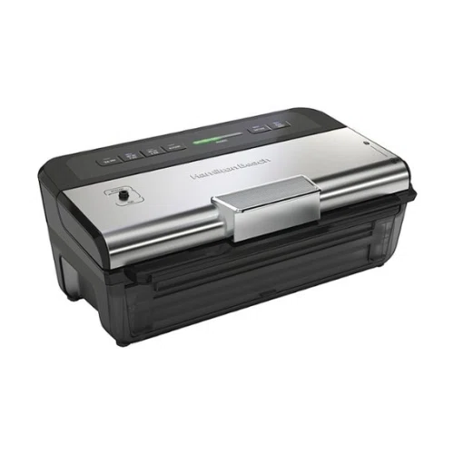 Hamilton Beach NutriFresh Food Vacuum Sealer With 2-Roll Storage & Starter Kit