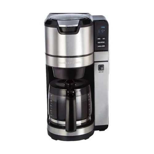 Hamilton Beach Programmable Grind And Brew 12 Cup Coffee Maker