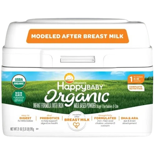 Happy Baby Organics Organic Infant Formula Stage 1