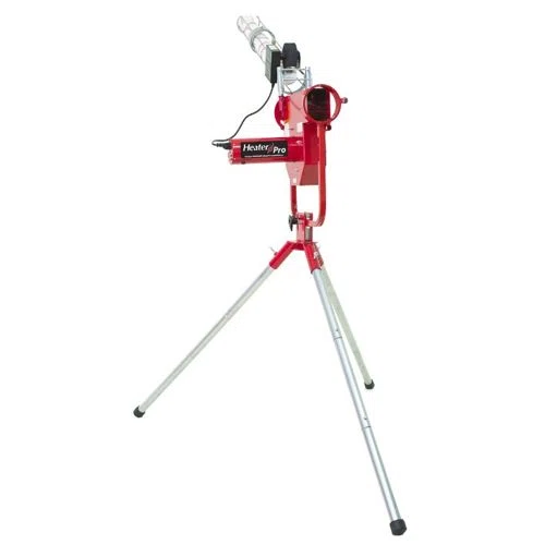 Heater Pro Fastball & Curveball Pitching Machine With Auto Ball Feeder