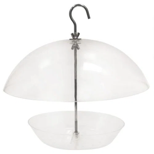 Heath Outdoor The Observatory Clear Dome Platform Bird Feeder