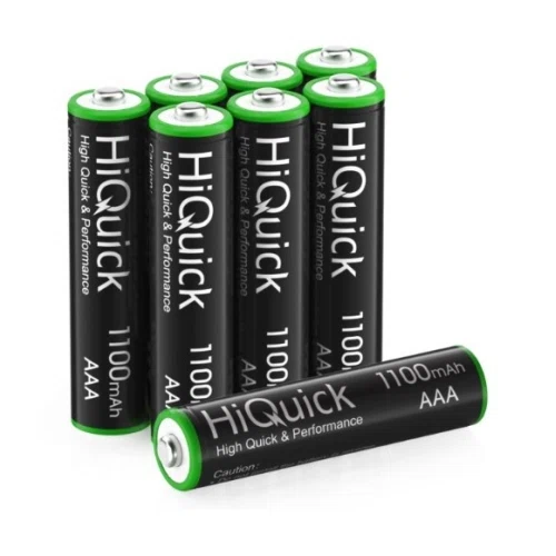 HiQuick AAA Rechargeable Batteries AAA Batteries 1100mAh High Capacity Performance