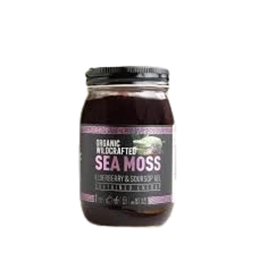 HOLISTIC VYBEZ Elderberry and Soursop Infused Sea Moss Gel