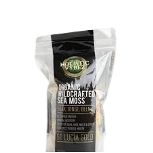 HOLISTIC VYBEZ Raw St. Lucia Gold Sea Moss