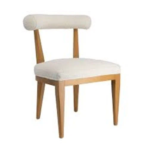 Hollywood Glam Furniture Palla Boucle Dining Chair