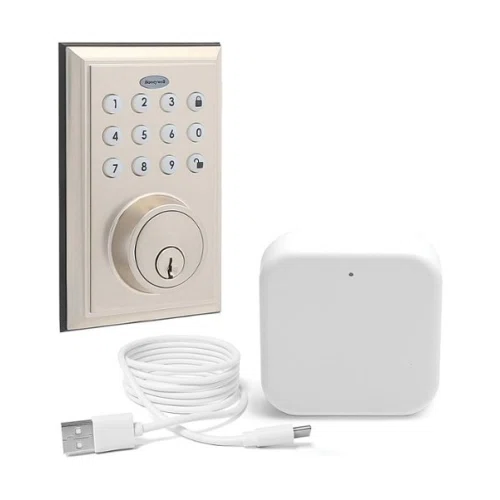 Honeywell App Deadbolt Door Lock and Wi-Fi Gateway