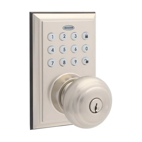 Honeywell Bluetooth Enabled Digital Door Knob Lock With Keypad